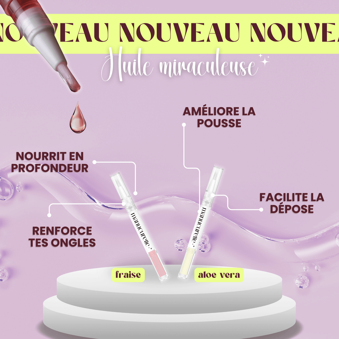 L'huile miraculeuse - Manucurette